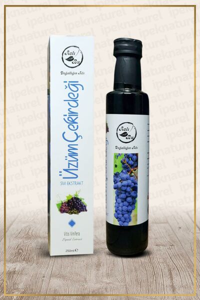 Aslı Bu Üzüm Çekirdeği Sıvı Ekstraktı (Vitis Vinifera) 250 ml