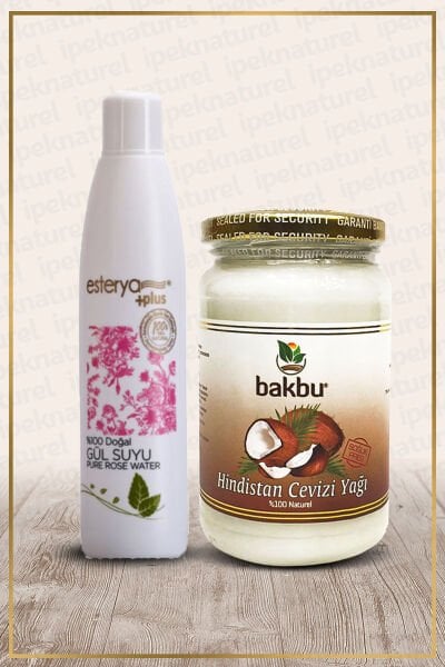 Esterya Plus Gül Suyu 250 Ml ve Bakbu Katı Hindistan Cevizi Yağı 320 ml