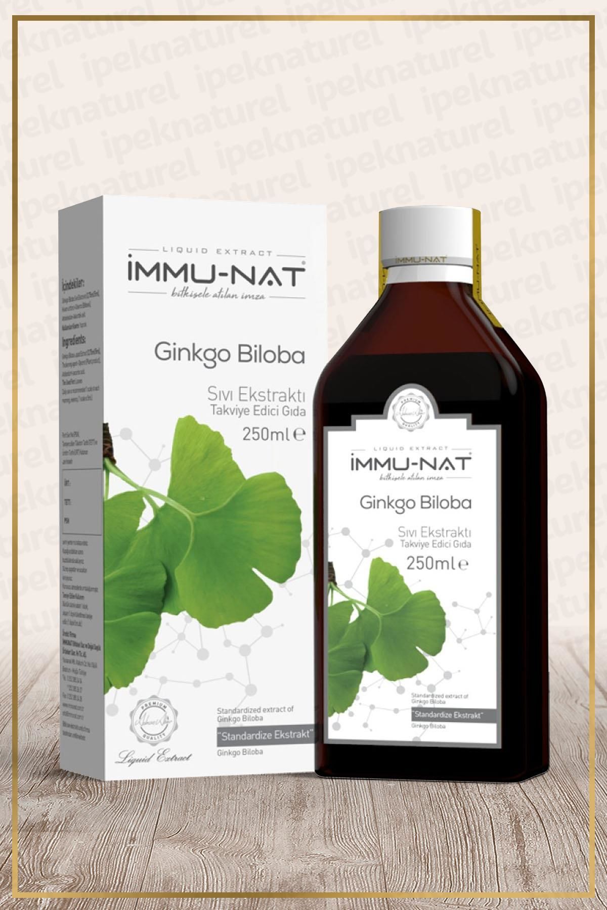 İMMU-NAT Ginkgo Biloba Ekstratı 250ml