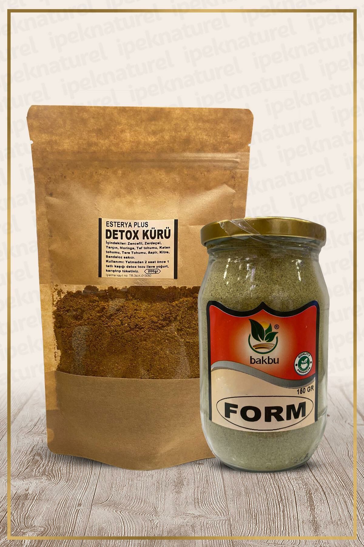 Bakbu Form Tozu Doğal Detox Kürü Set