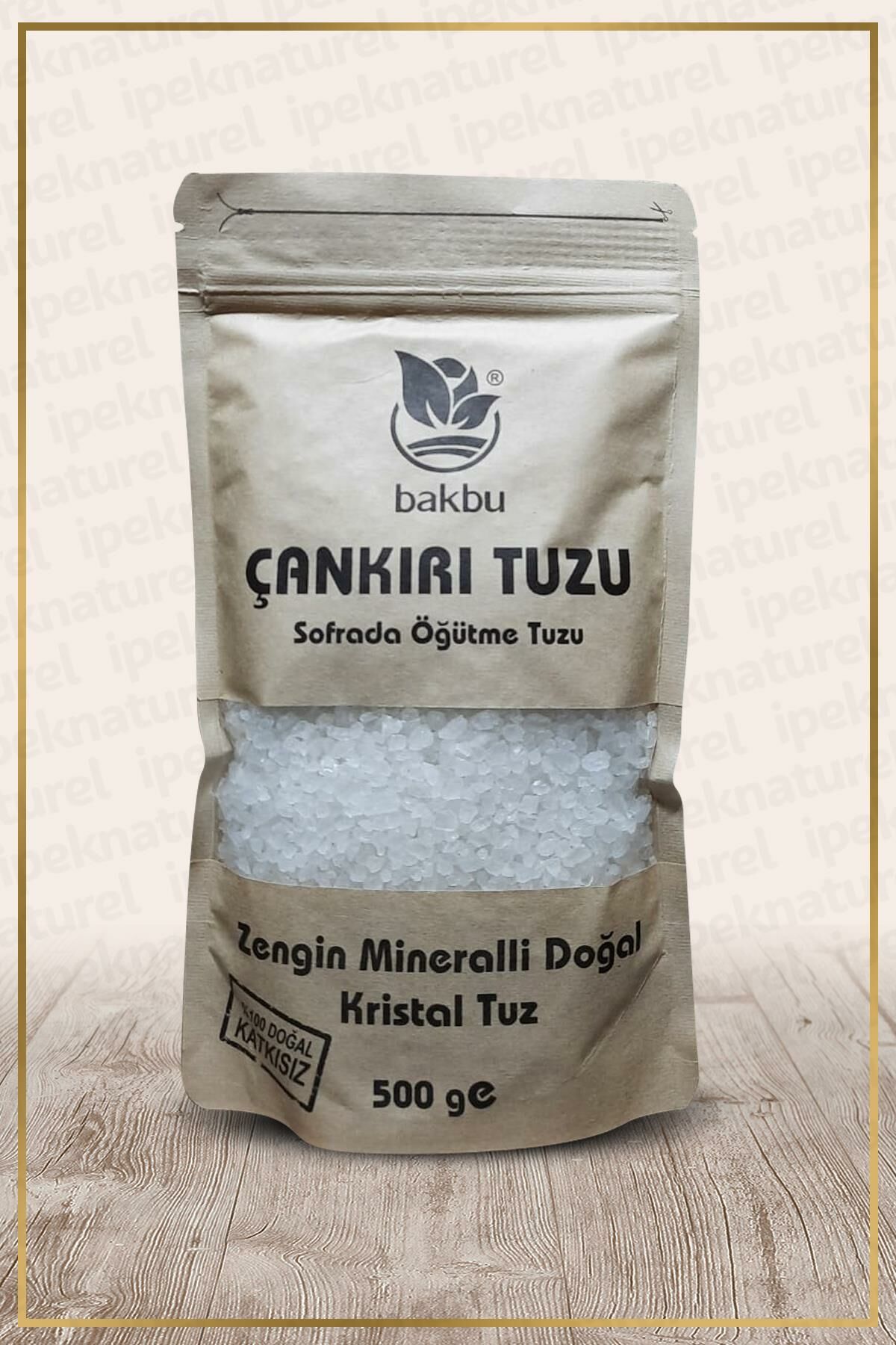 Bakbu Zengin Minarelli Doğal Kristal Çankırı Tuzu 500gr