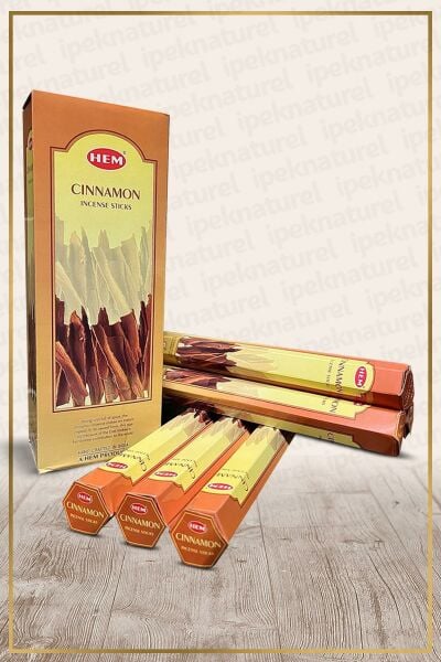 Cinnamon Tarçın 120 Çubuk Tütsü