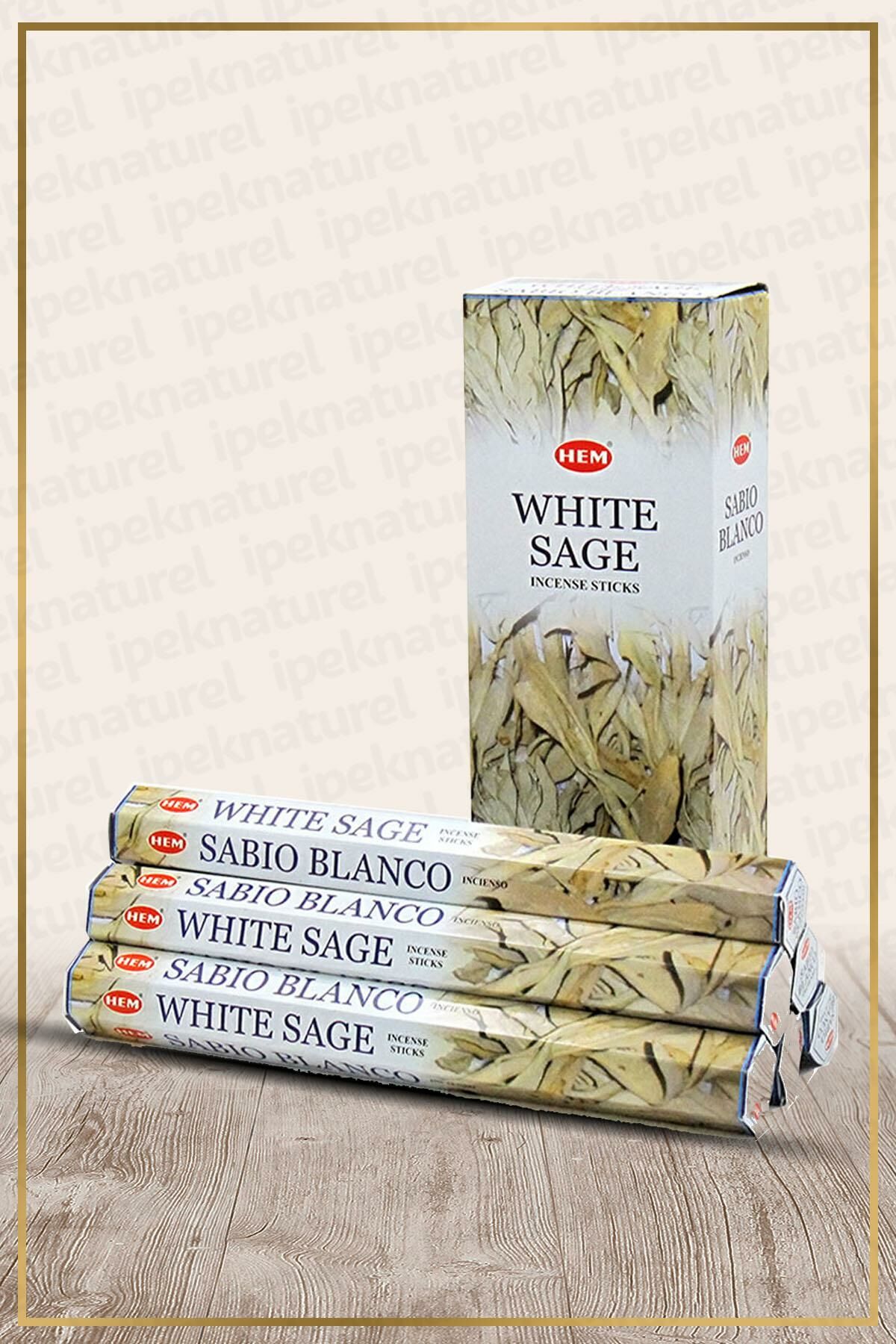 White Sage Beyaz Adaçayı 120 Çubuk Tütsü