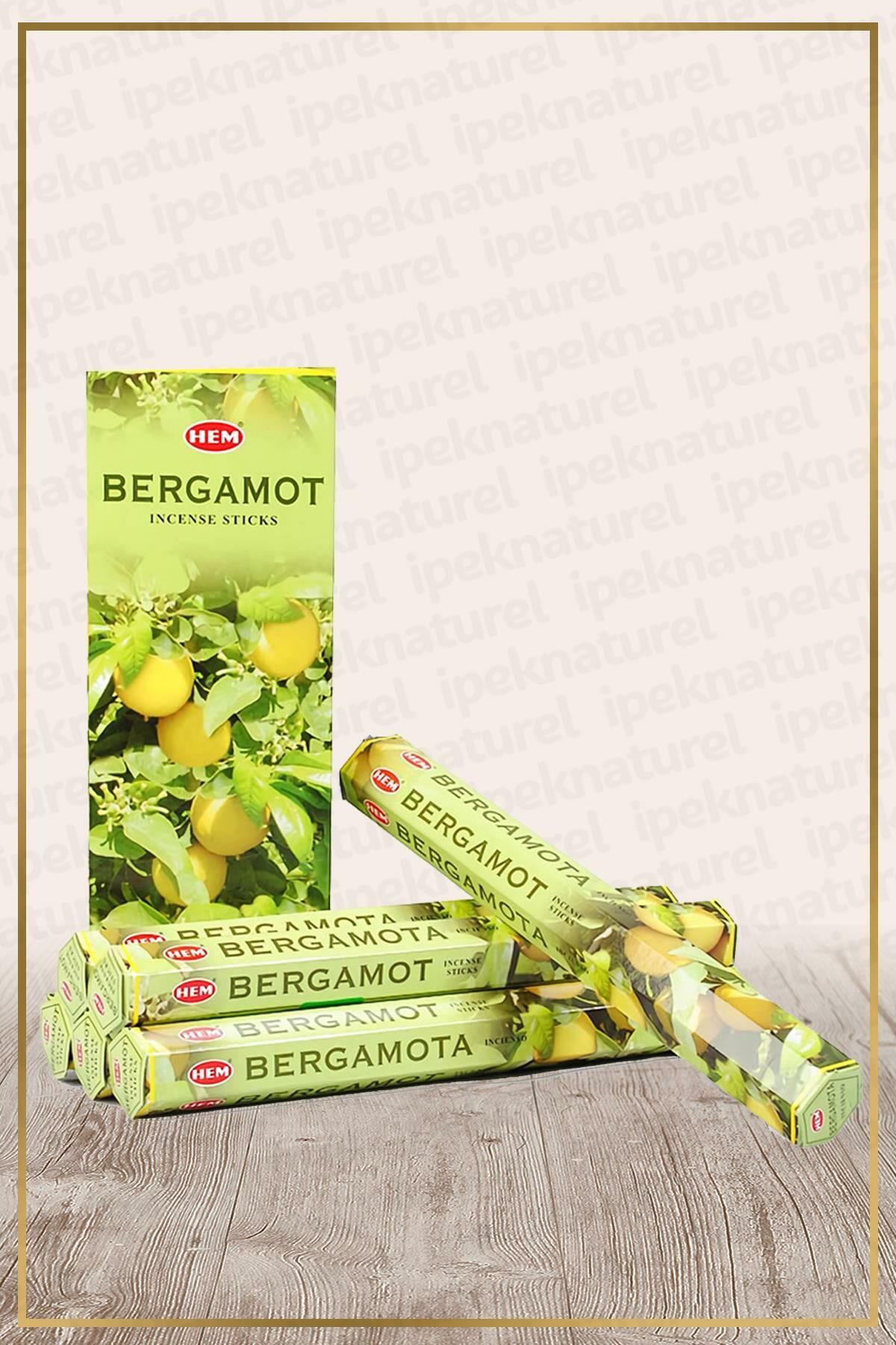 Bergamot Bergamut 120 Çubuk Tütsü