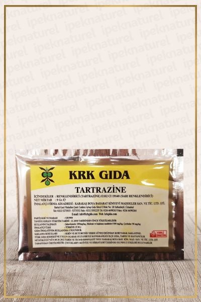 Krk Sarı Gıda Boyası (Tartrazine)