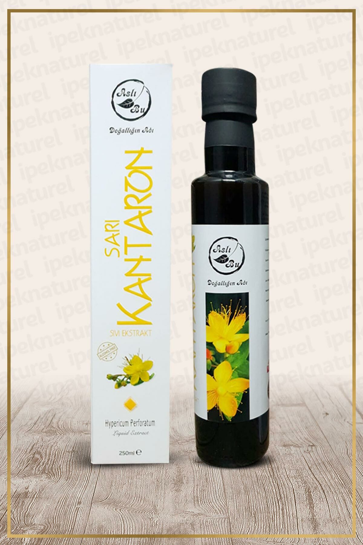 Aslı Bu Sarı Kantaron Sıvı Ekstraktı (St. John's Wort) 250 ml