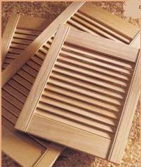 AHŞAP PANJUR KAPAK NATUREL