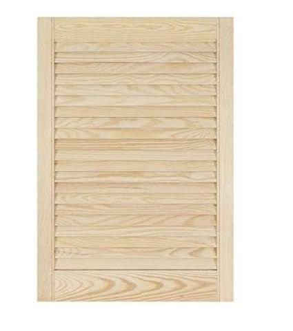 AHŞAP PANJUR KAPAK NATUREL 38x91cm