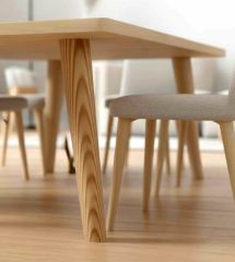 10026- ÇAM  10 LUK AHŞAP KONİK AYAK-75-80CM