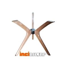 43443 AHŞAP KELEBEK AYAK TEKLİ -73CM