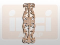 810300 AHŞAP APLİK 55x17cm