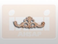 810860 AHŞAP APLİK 22x8cm