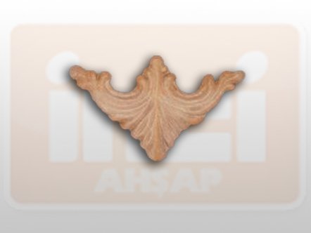 810890 AHŞAP APLİK 11.5x4.5cm