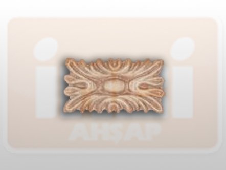 811000 AHŞAP APLİK 9.5x5cm