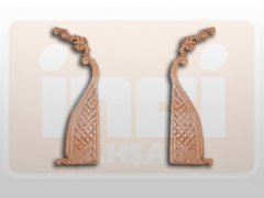 811220 AHŞAP APLİK 36x11cm