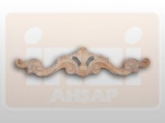 811360 AHŞAP APLİK 34.5x9cm