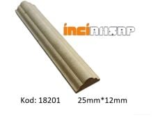 18201-DEKORATİF ÇITA MDF-25mm x 12mm x 2800mm