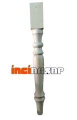 10017/1- AHŞAP TORNALI MASA AYAĞI ÇAM 9*9*75cm