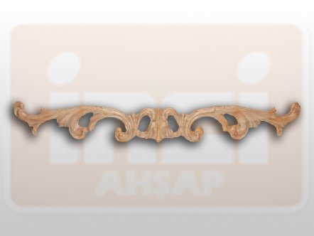 811490 AHŞAP APLİK 50x6cm