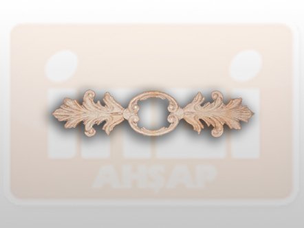 811500 AHŞAP APLİK 30x8.5cm