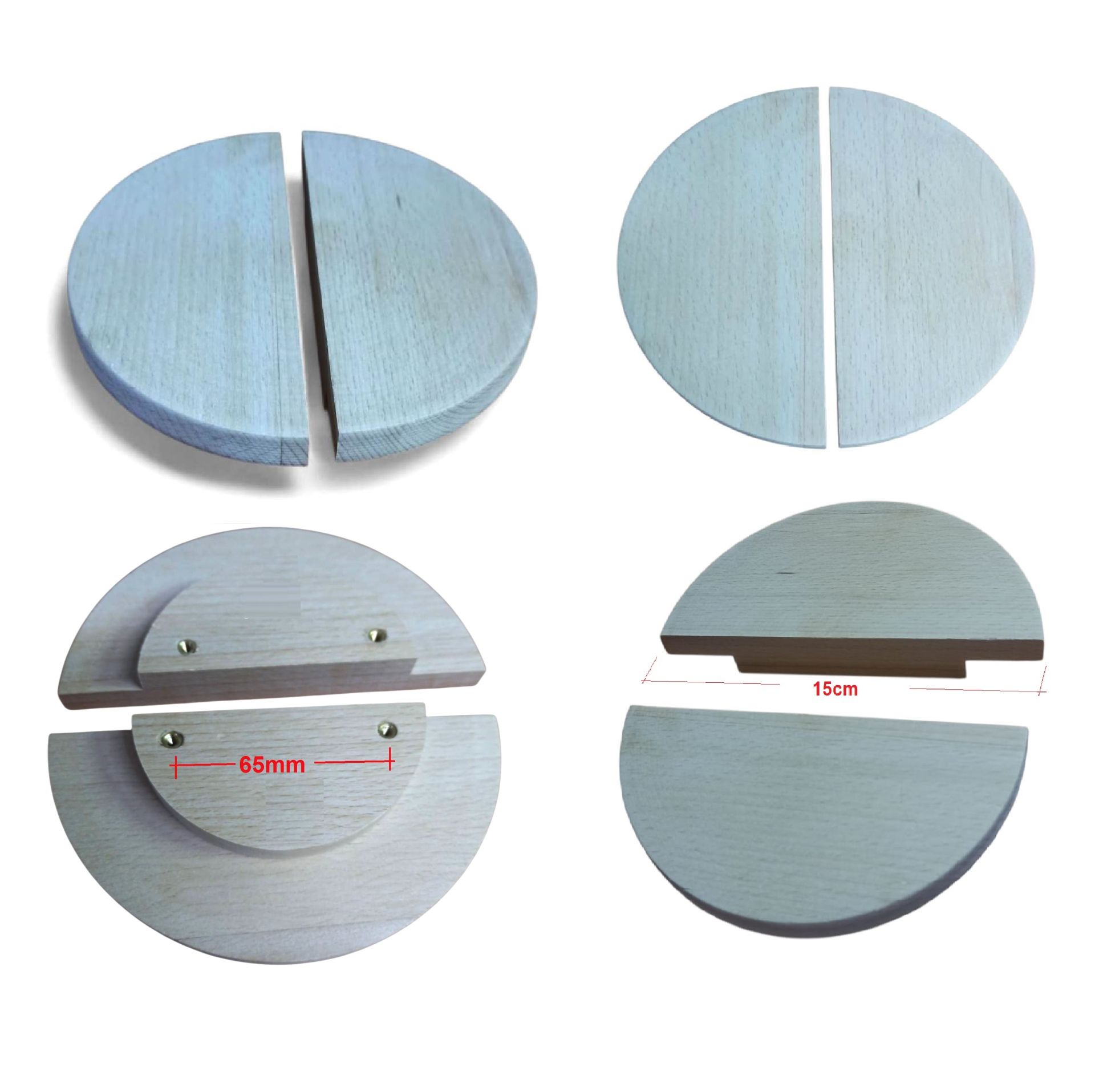 AHŞAP DİSK KULP 15427