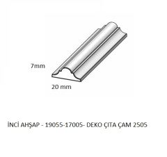 17005-DEKO ÇITA 2505 ÇAM 20mm*7mm*240cm