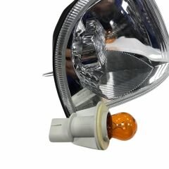Skoda Octavia 2001-2008 A4 Kasa Sağ Sinyal Lambası Şeffaf 1U0953156D