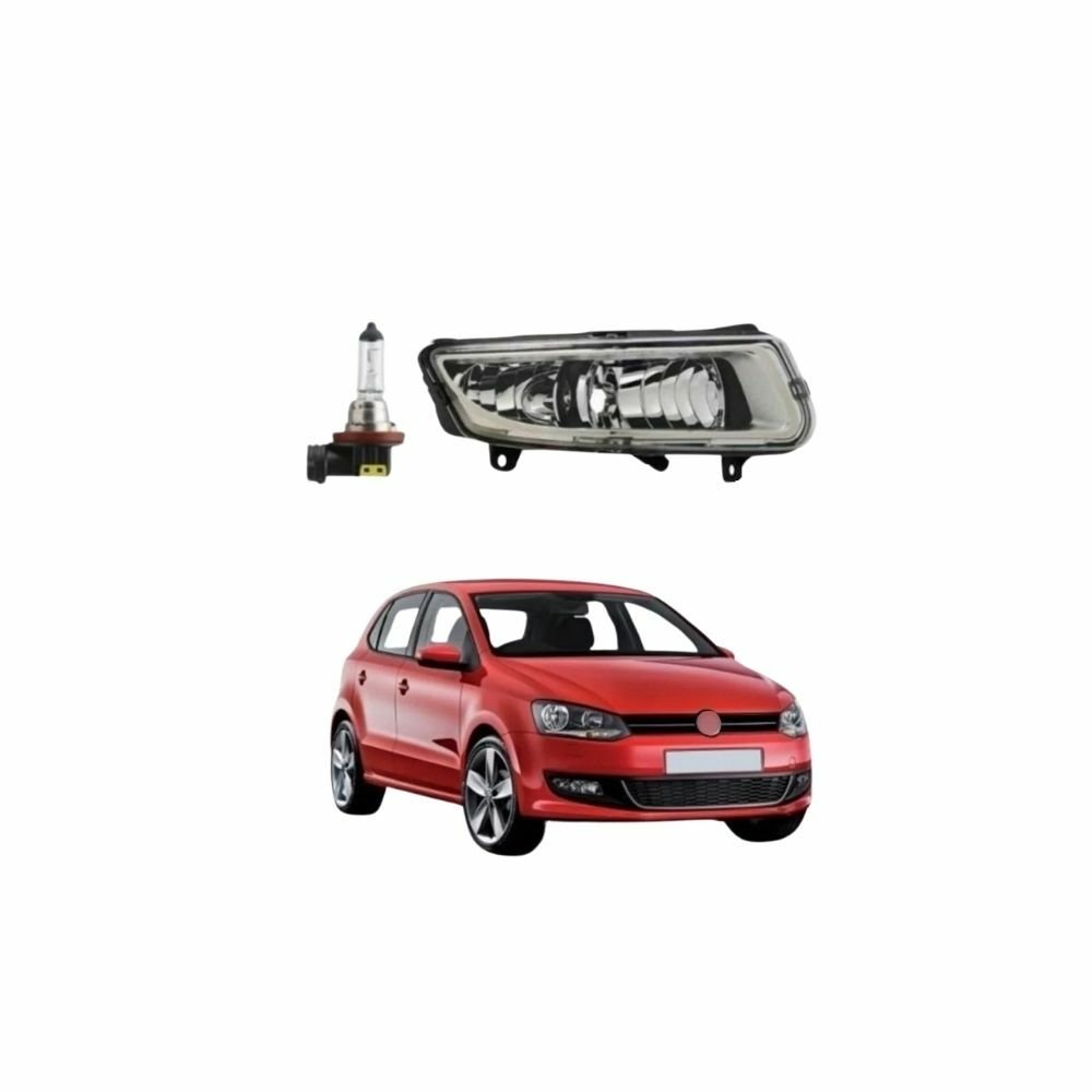 Volkswagen Polo 2010-2014 Arası Sis Farı Sağ 6R0941062C