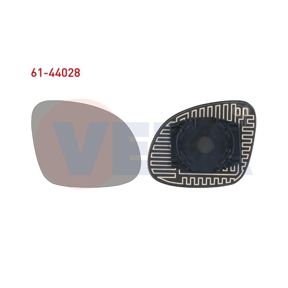 Volkswagen Sharan, Tiguan 2007-2018, Skoda Yeti 2009-2017, Sağ Ayna Camı 5N0857521