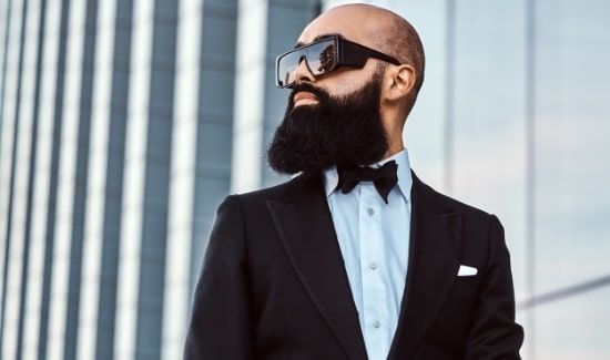Kel erkekler için sakal modelleri