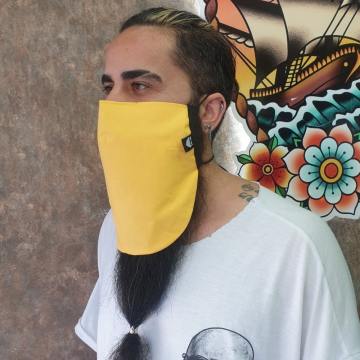 Sakal Baba Sarı Sakal Maskesi XL