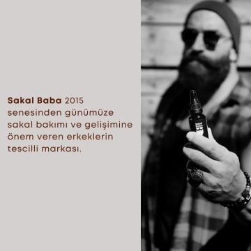 Sakal Bakım Yağı Sedir Ağacı ve Adaçayı