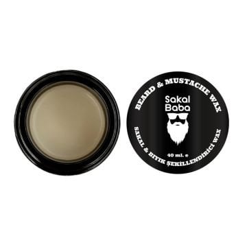 Sakal ve Bıyık Şekillendirici Wax Sedir Ağacı ve Adaçayı