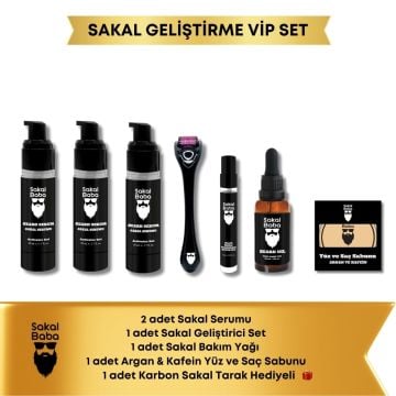 Sakal Geliştirme VİP Set Sakal Yağı Kokusu: Lime