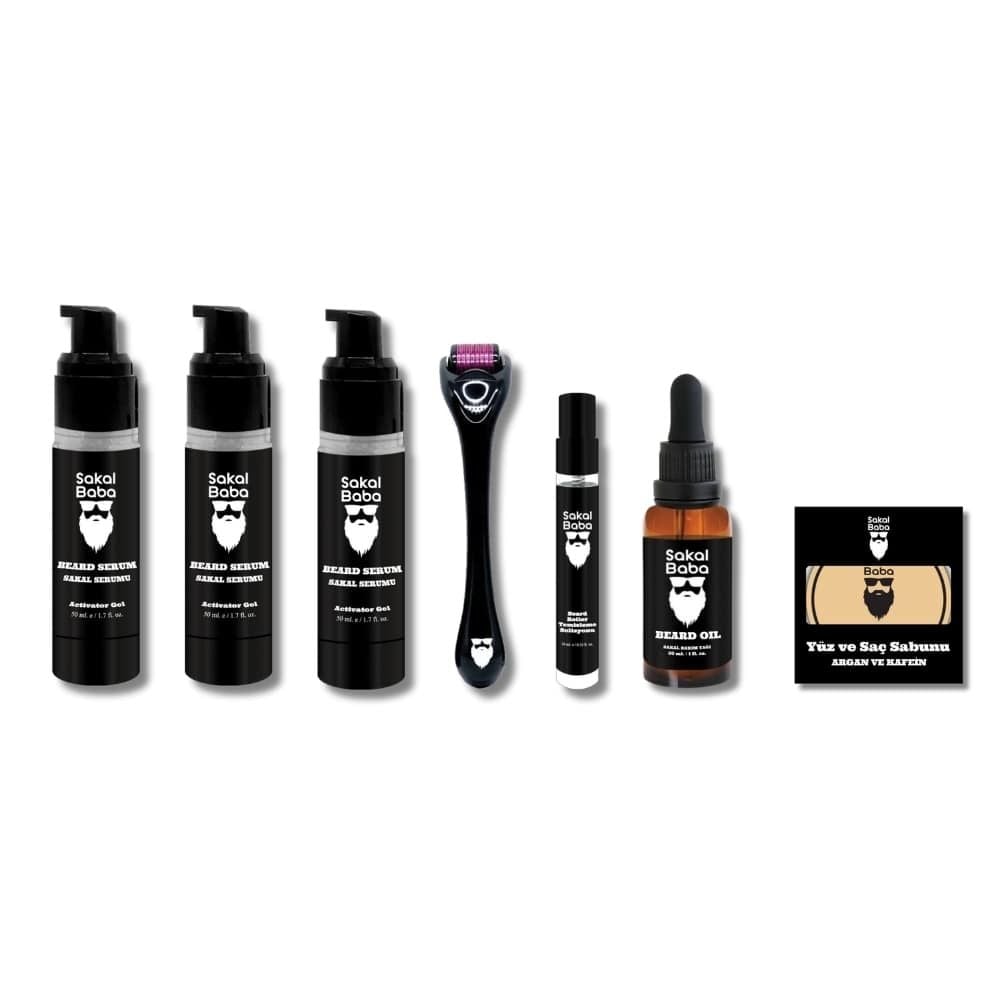 Sakal Geliştirme VİP Set Sakal Yağı Kokusu: Lime
