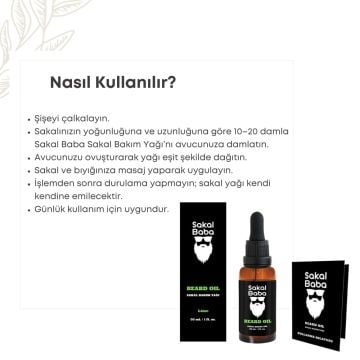 Sakal Bakım Yağı Lime
