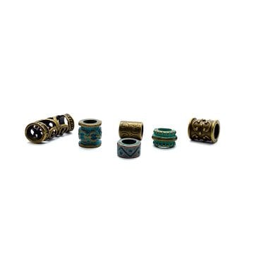 Viking Sakal Boncuğu Bronz 6'li SB171
