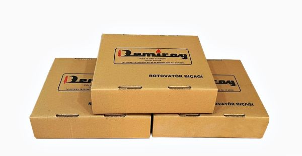 Demiray 7 MM Ekstra Çelik L Tipi Rotovatör Bıçağı - 42 Adet