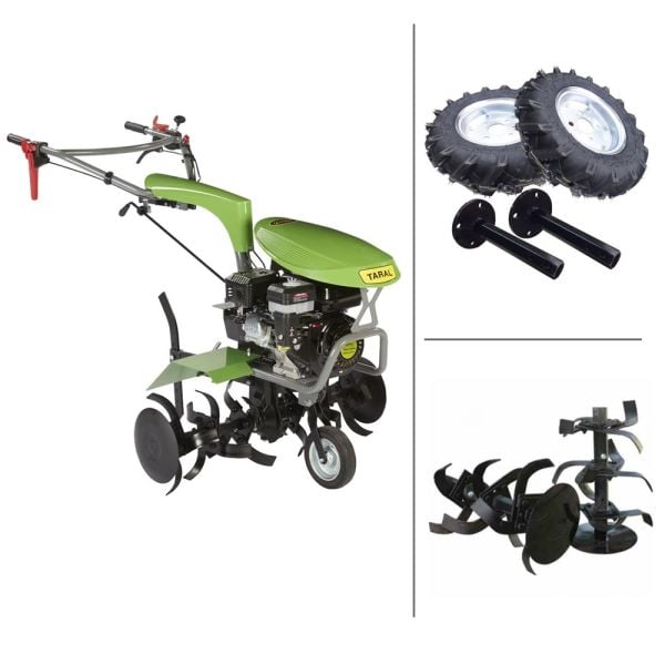 Taral 210 m 7 Hp Benzinli Çapa Makinası - Teker Takımı
