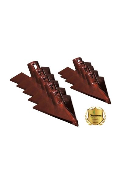 7 Mm Demiray Çelik 11 Adet Kültivatör Pabucu (24 CM) - Kazayağı Pabucu
