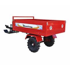 Antrac Gx200 Honda Motorlu Çapa Makinası-Demiray Manuel Damperli Römork