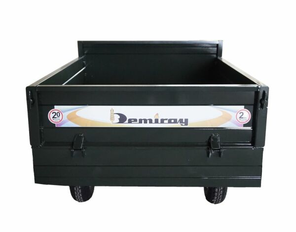 Kaan 26 S Delux 7 HP Benzinli Çapa Makinası + Demiray Makassız Römork