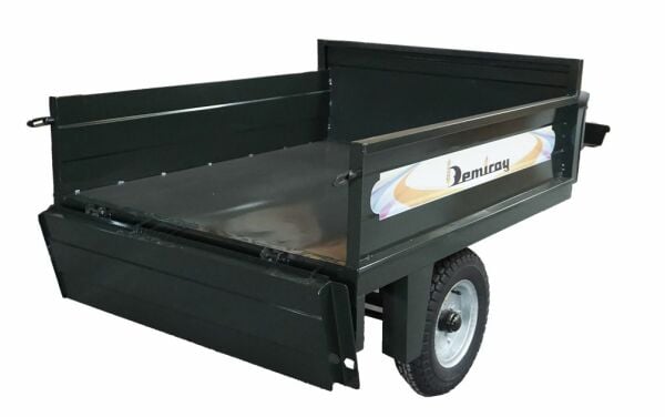 Kaan 26 S Delux 7 HP Benzinli Çapa Makinası + Demiray Makassız Römork