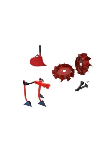 Benzinli Çapa Makinelerine Uyumlu Demiray 3'Lü Çapa Seti