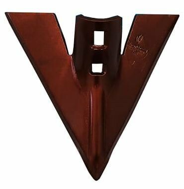 7 MM Demiray Çelik 1 Adet Kültivatör Pabucu (24 CM) - Kazayağı Pabucu