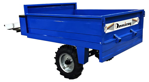Kaan 36S DELUX 9 HP Benzinli Çapa Makinası- Demiray  Römork 2025 Yeni Dizayn
