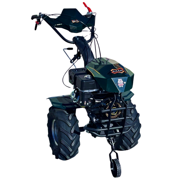 Kaan 36S DELUX 9 HP Benzinli Çapa Makinası- Demiray Makaslı Römork