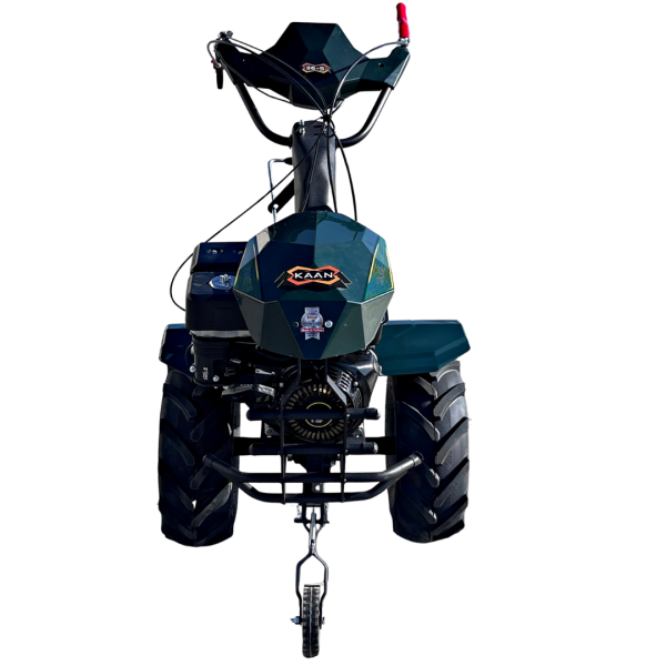 Kaan 36S DELUX 9 HP Benzinli Çapa Makinası- Demiray Makaslı Römork
