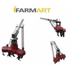 Bolat Atak BY570 Motorlu Yan Tırpan 3,3Hp Profesyonel Seri - Farmart M4 Çapalama Aparatı -Korumalık