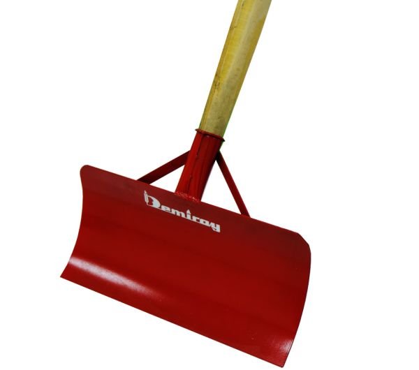 Demiray 2 mm Saç Metal Kar - Tezek Küreme Gelberisi - (3 Adet Küreme Sapı Dahil)